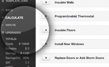 Calculate the home's energy opportunities