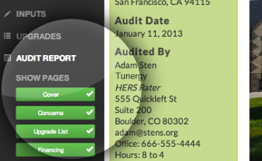 Generate your report